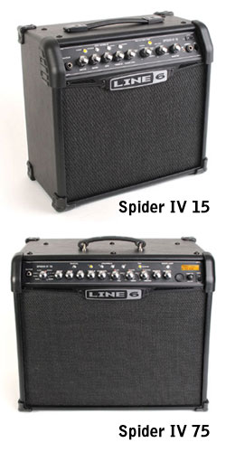 LINE6 SPIDER IV 75W ギターアンプ モデリング エフェクター LINE6 SPIDER IV 75 - モダン＆クラシックロックのギタートーン