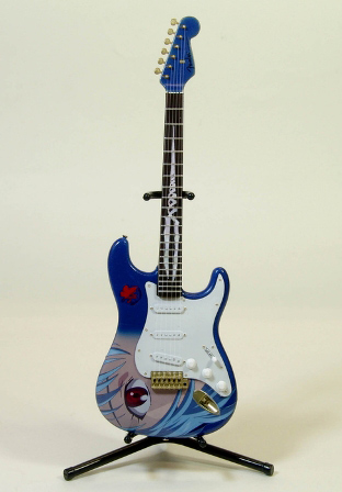 フェンダー＋エヴァンゲリオンギター8分の1モデル画像 | BARKS