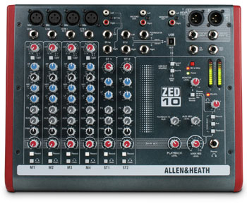 ALLEN＆HEATHからUSBオーディオ機能搭載のコンパクトなミキサー