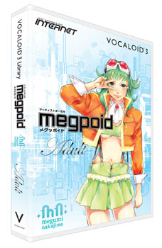 VOCALOID3 MEGPOID Starter Pack CV中島愛 中島愛の歌声をAI合成で自然に再現したボーカル作成ソフト