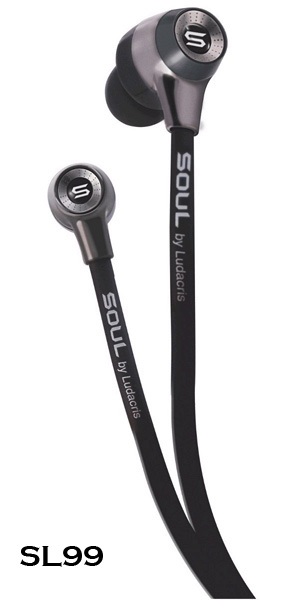 イヤホン SOUL by Ludacris SL99 SOUL by Ludacris SL99 HD Sound Isolation In-Ear Headphones