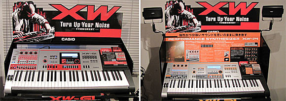 カシオがシンセサイザーXWシリーズをお披露目、2台の個性派