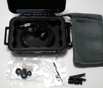 FITEAR 334 ユニバーサル　イヤフォン ブラック ケース付き FitEar Fitear To Go! 334｜新品通販フジヤエービック