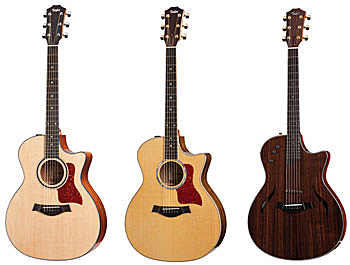Taylorから314ce、414ce、T5の日本限定モデルが登場 | BARKS