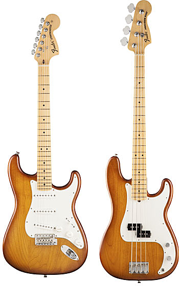 ベース Fender USA FSR Precision Bass Satin Fender FSR Player Precision Bass Electron Green – Chicago