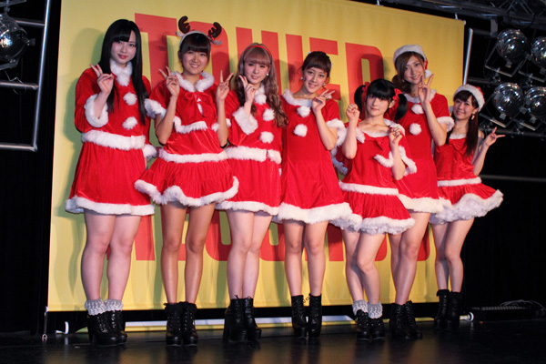 イベントレポート】“セクシーサンタ”のBerryz工房が渋谷に登場