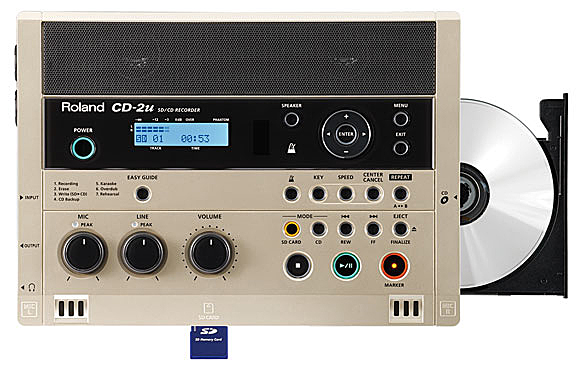 Roland sd-2u ローランド SDレコーダー 楽天市場】ローランド Roland SD/CDレコーダー CD-2U | 価格比較