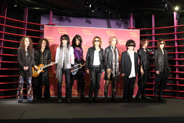 イベントレポート】X JAPAN、全員そろってそっくりフィギュア