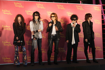 イベントレポート】X JAPAN、全員そろってそっくりフィギュア