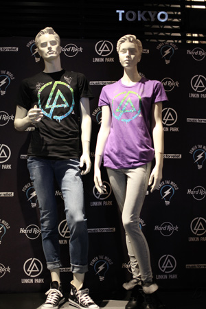 リンキンパーク Linkin Parkマイクシノダ チャリティーTシャツバンドT リンキン・パーク×ハードロックカフェ、チャリティTシャツを
