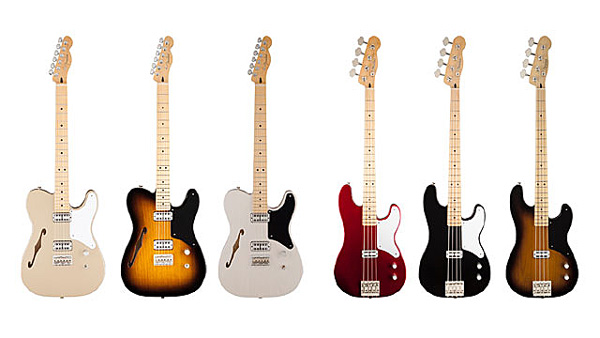 Fenderカブロニータ・シリーズにシンライン・テレキャスターと