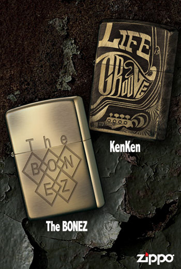 JESSE＆KenKen、共同制作の限定Zippoライター発売決定 | BARKS