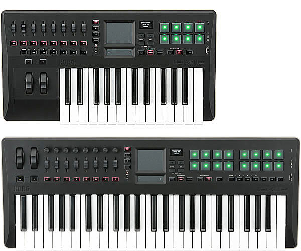 コルグからUSB MIDIコントローラー「taktile」＆TRITON音色内蔵