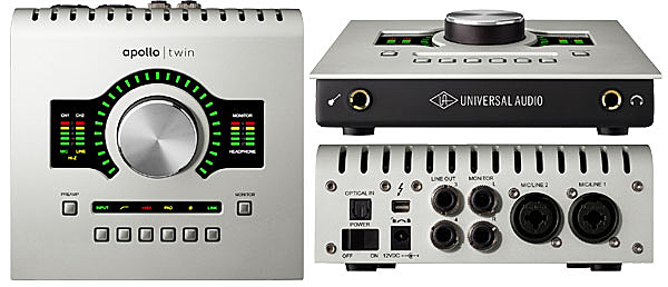 apollo twin オーディオインターフェイス 本体 UNIVERSAL AUDIO Apollo Twin USB Heritage Edition オーディオ