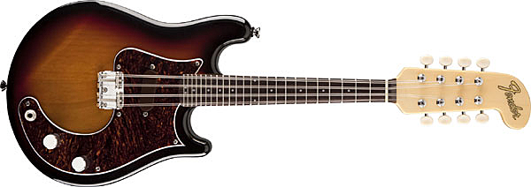 Fenderのエレクトリック・マンドリンに8弦バージョン「Mando