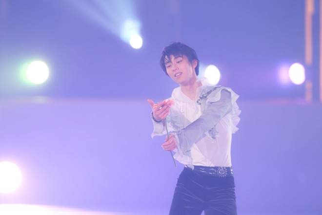 羽生結弦　絵画　花は咲く2021 羽生結弦、願いを込めてNHK復興支援ソング「花は咲く」をスケー