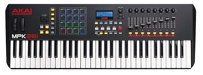 AKAI Professionalから、MPCパッド搭載のフルサイズセミウェイト