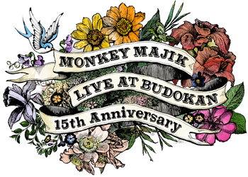 MONKEY MAJIK 15th Anniversary ギター MONKEY MAJIK、ツアー