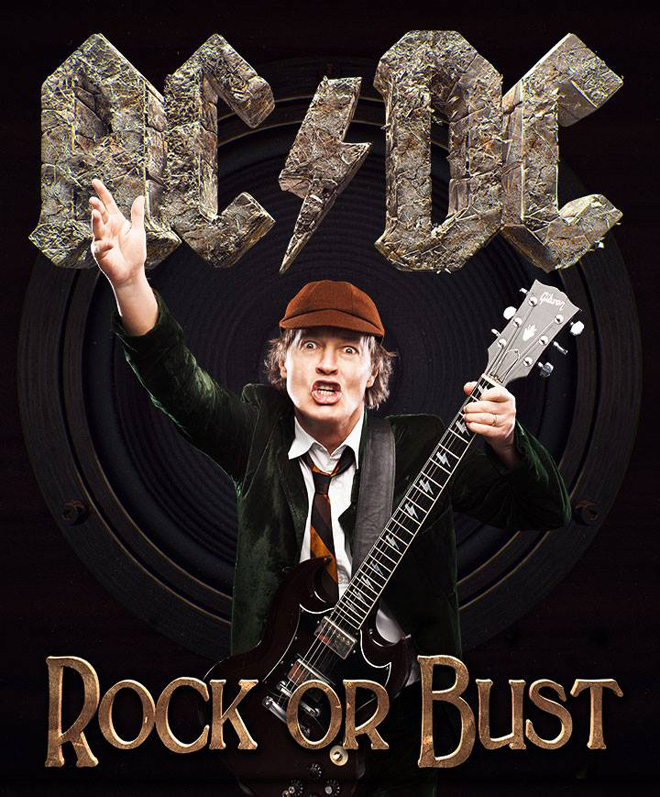 新品 AC/DC ACDC ギタリスト アンガスヤング パフォーマンス パーカー AC/DC アンガス ヤング フィギュア AC/DC Angus Young Clothed
