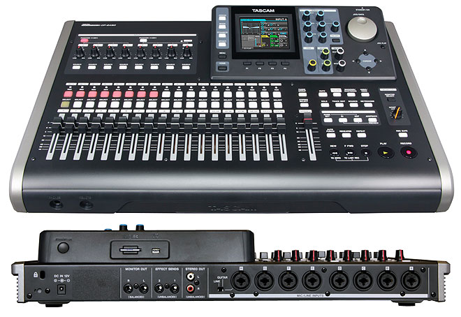TASCAM DP-24SD タスカム マルチトラックレコーダー DP-24 | 24トラック SD/SDHC MTR、CD-R/RWドライブ搭載 | TASCAM