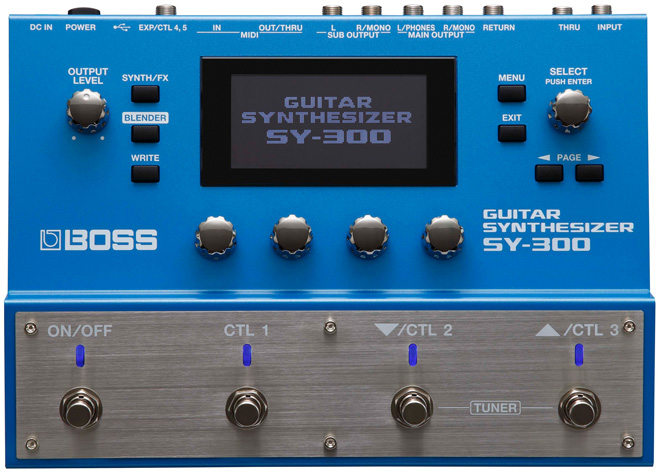 ギター エフェクター シンセサイザー boss ギターの可能性を広げる！ギターシンセサイザー・サウンド