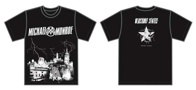 ★希少 MICHAEL MONROE 限定 T シャツ ☆希少 MICHAEL MONROE 限定 T シャツ