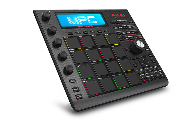 AKAI「MPC STUDIO」新モデルはブラック！ 新型タッチセンス