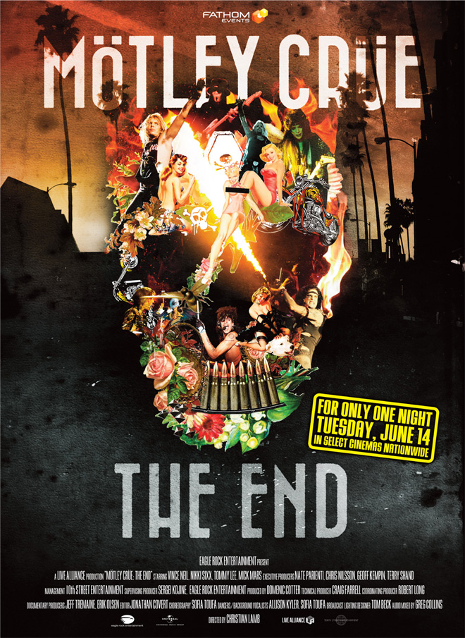 モトリー・クルー、ドキュメンタリー映画『The End』の予告編を