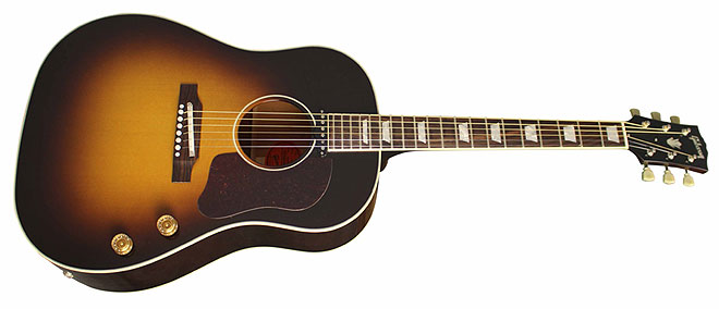 【お試し価格！】 Gibson「J-160E」を再生産、島村楽器で75本限定発売、来日50周年 ギター