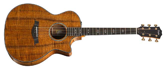 Taylorから希少なAAグレードのハワイアン・コア材を使用した日本
