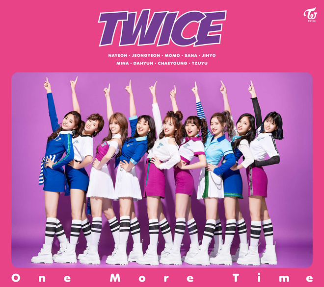 TWICE One More Time マンツーマン(黒字) TWICE、日本初のオリジナル曲となるSG「One More Time」発売決定