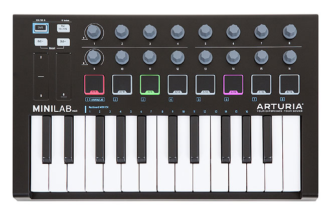 【極美品】ARTURIA KEYLAB 88 MIDIキーボード ARTURIAの人気MIDIキーボードにブラック・エディションが数量