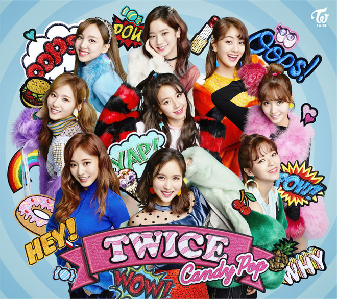 （りこ）twice うちわ candy  pop  全メンバー Amazon.co.jp: TWICE JAPAN 2nd SINGLE “Candy Pop“ うちわ