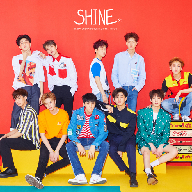 多国籍ボーイズグループ・PENTAGON、新作『SHINE』リリース決定