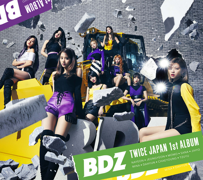 TWICE、 JAPAN 1st AL『BDZ』ビジュアル解禁 | BARKS