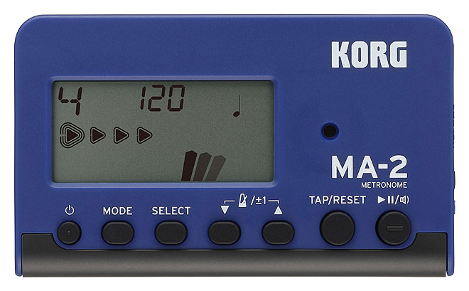 見やすく聞き取りやすくなったメトロノームの新定番「MA-2」登場