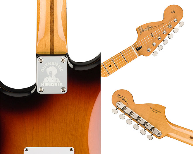 フェンダーからJimi Hendrix Stratocasterに新色3 Color