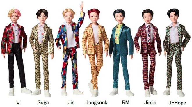 BTS×マテル、コラボドール＆UNOを東京おもちゃショーで日本初