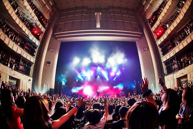 the GazettE、日本凱旋公演を開催。壮麗パフォーマンスに横須賀