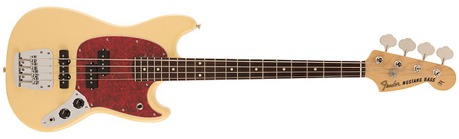 フェンダー、30インチショートスケールベース「Mustang Bass」が