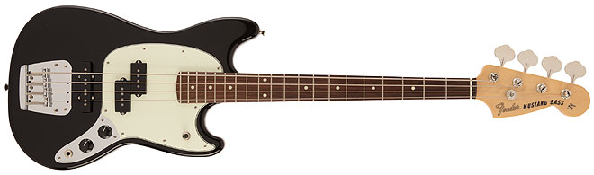 フェンダー、30インチショートスケールベース「Mustang Bass」が
