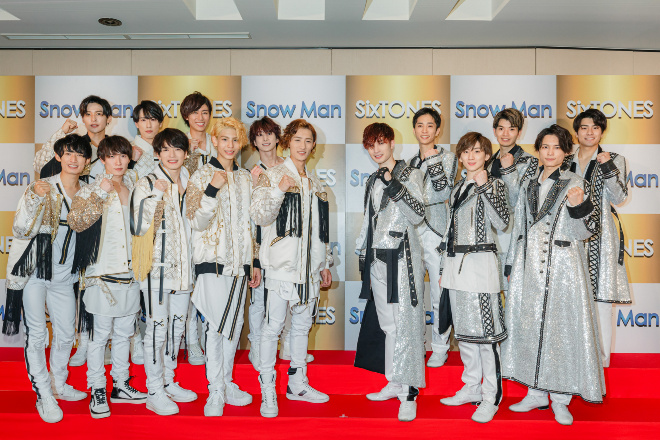 SnowMan×SixTONES 2020同時デビューポスター Snow Man vs SixTONES、デビューシングルの発売日がついに決定