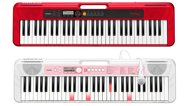 Casiotoneから、グリップ搭載で気軽に持ち運べる電子キーボード