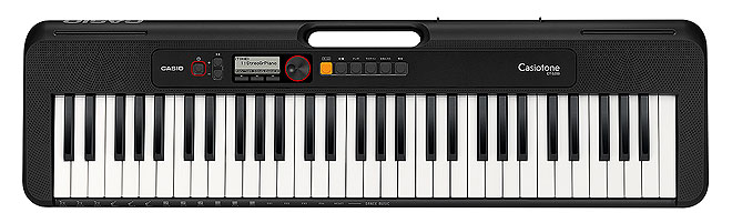 Casiotoneから、グリップ搭載で気軽に持ち運べる電子キーボード