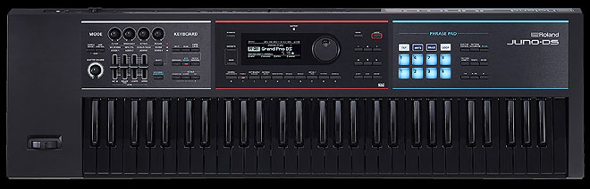 ローランドの定番シンセにブラック鍵盤モデル「JUNO-DS61B」「FA