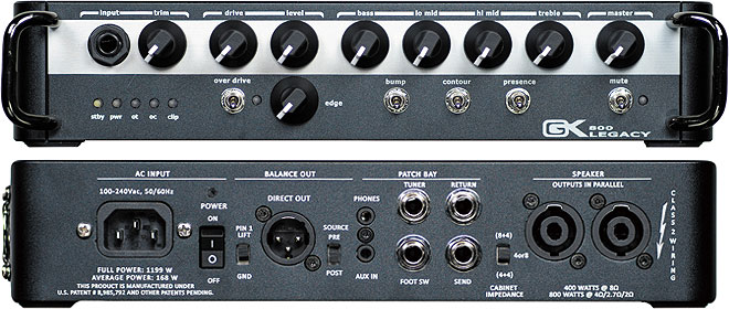 MB500 ヘッドアンプ　ベース　ギャリエン GALLIEN-KRUEGER ( ギャリエンクルーガー ) MB-500 送料無料