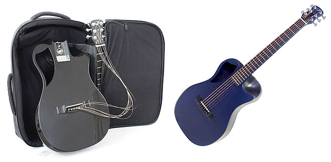 Overhead™️ カーボンファイバー トラベルバックギター Overhead Collapsible Carbon Fiber Travel Guitars - Journey