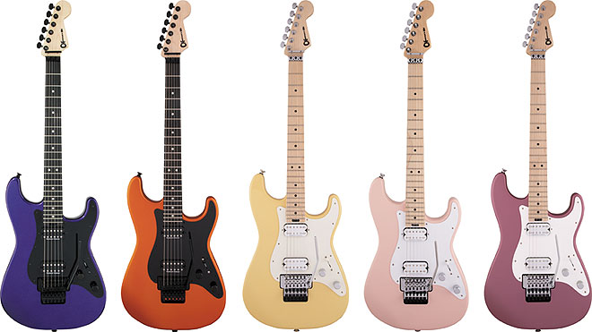 シャーベル　ギター　フロイトローズ CHARVEL（シャーベル）からダンカンPU、フロイドローズ搭載の