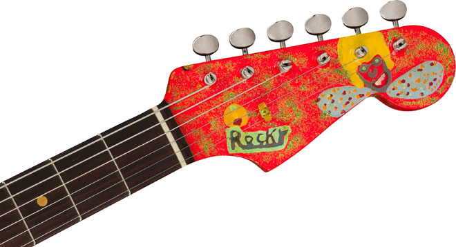 ジョージ・ハリスン Rocky パーツ交換多数　SUGIZO FENDERがジョージ・ハリスンが愛した “ROCKEY” をリイシュー