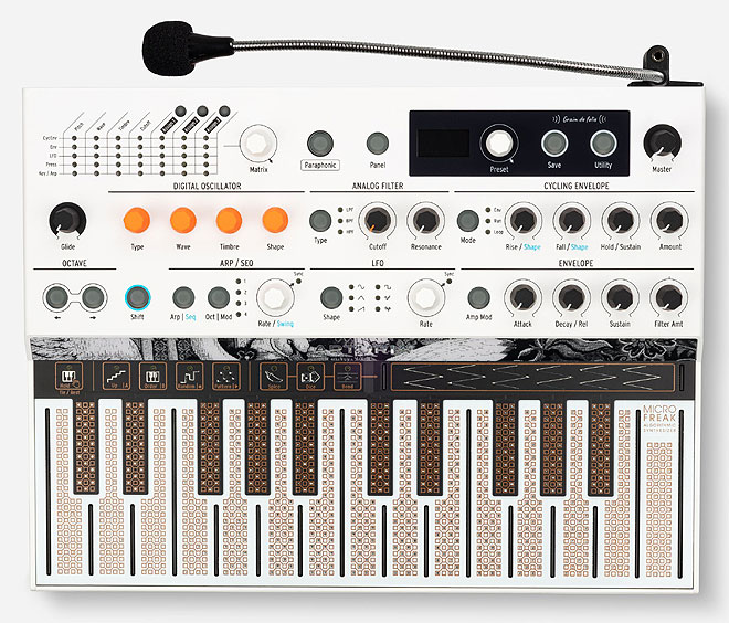 Arturia「Micro Freak」にボコーダー付き限定モデルが登場